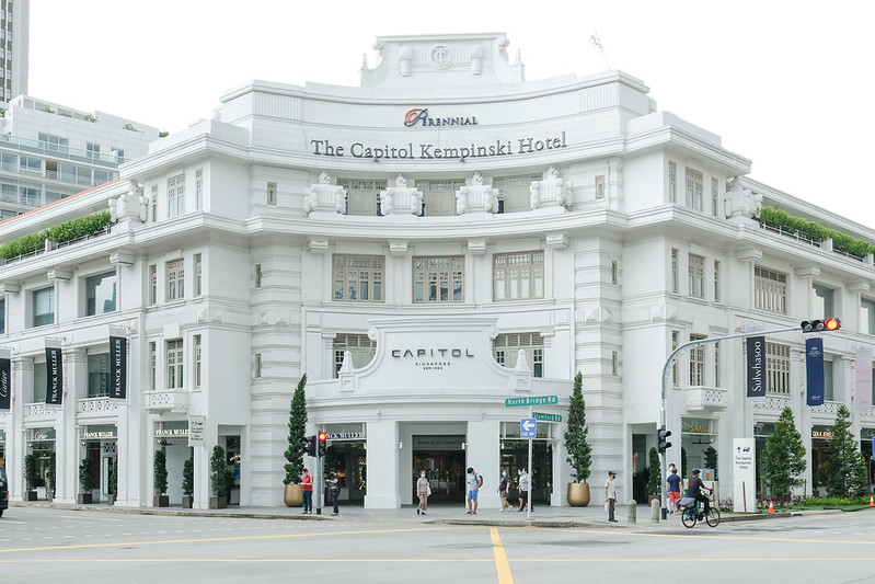 facade of capitol singapore